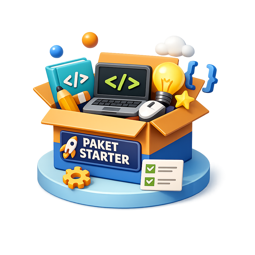 3D icon paket starter